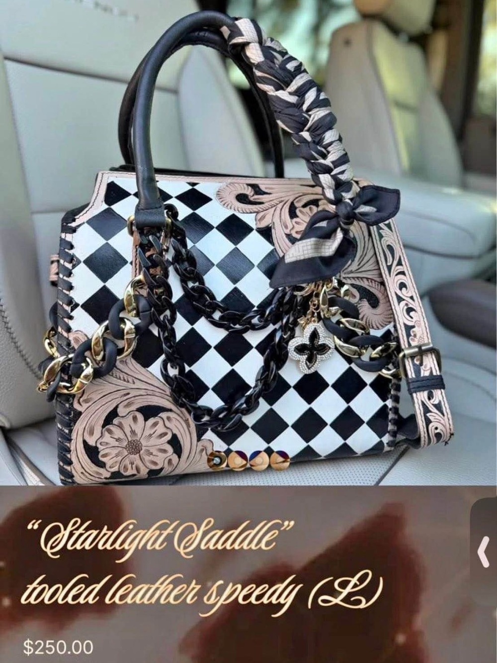 Tooled Leather Speedy